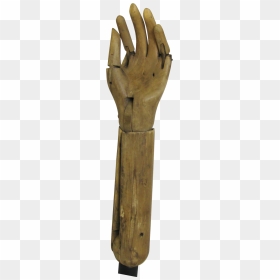 Vintage Wooden Mannequin Hand, HD Png Download - arm png