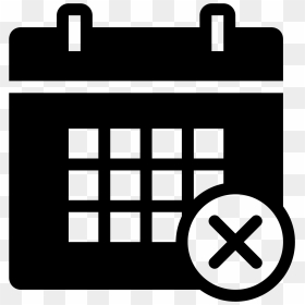 Calendar Delete Filled Icon - Blue Transparent Background Calendar Icon Transparent, HD Png Download - calendar icon png