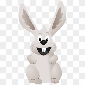 Funny Rabbit Clipart, HD Png Download - bunny png