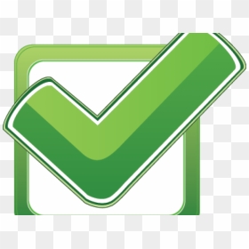 Transparent Check Mark Clipart - Transparent Green Tick Box Png, Png Download - green check mark png