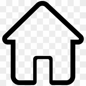 Transparent Home Icon Png - Arrow Up Png White, Png Download - home icon png