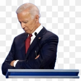 Joe Biden Transparent, HD Png Download - person sitting png