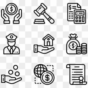 Farm Icons, HD Png Download - money bag png