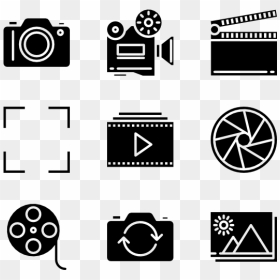 Movies Vector Watch Movie - Icon Film Reel Png, Transparent Png - film strip png