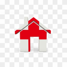 Download Flag Icon Of England At Png Format - England House Icon, Transparent Png - home icon png