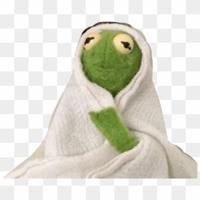 Kermit The Frog Png Hd - Kermit In A Blanket, Transparent Png - frog png