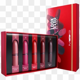 5pcs Lipsticks Set - Lipstick, HD Png Download - lipstick png