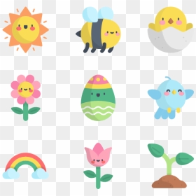 Cute Icons Of Spring, HD Png Download - spring png