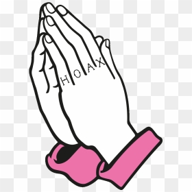 Pray Praying Hands Sticker By Saint Hoax - Hands Praying Gif, HD Png Download - praying hands png