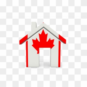 Download Flag Icon Of Canada At Png Format - Home Icon Canada Flag, Transparent Png - home icon png