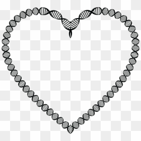 Free Clipart Of A Dna Double Helix - Clipart Chain Heart Png, Transparent Png - dna png