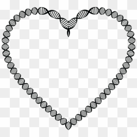 Free Clipart Of A Dna Double Helix - Clipart Chain Heart Png, Transparent Png - dna png