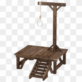 Gallows 3d Model - Gallows 50 Cubits High, HD Png Download - noose png
