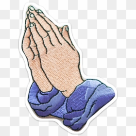 Praying Hands Emoji Clip Art Prayer Emoticon - Praying Hands Emoji Download, HD Png Download - praying hands png