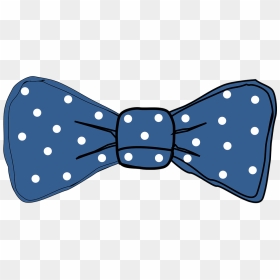 Blue Bow Tie Transparent & Png Clipart Free Download - Clip Art Bow Tie Png, Png Download - bow tie png