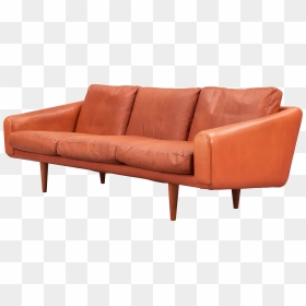 Sofa Png Image - Brown Sofa Transparent Background, Png Download - couch png