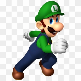 Transparent Luigi - Super Mario Run Luigi, HD Png Download - luigi png