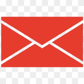 Red Email Icon Png, Transparent Png - mail icon png