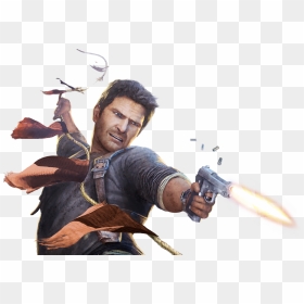 Nathan Drake Png Pic - Uncharted 2 Among Thieves Game, Transparent Png - drake png