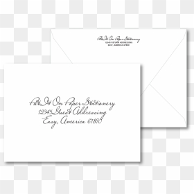 Claire Wedding Invitation Collection Envelope Addressing - Wedding Invitation, HD Png Download - envelope png