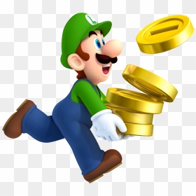 Luigi Super Mario Png Clipart , Png Download - Super Mário Luigi Png, Transparent Png - luigi png