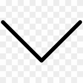 Transparent White Arrow Icon Png - V Transparent, Png Download - arrow icon png