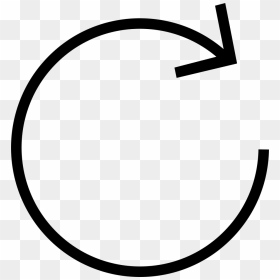 Circular Arrow - Circle Arrow Icon Png, Transparent Png - arrow icon png