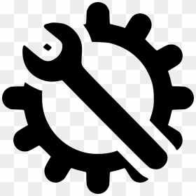 Gear Wrench Svg Png Icon Free Download - Wrench And Gear Icon, Transparent Png - wrench png
