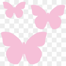 Pink Butterfly Png Image Background - Butterflys Pink Transparent Background, Png Download - butterflies png