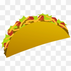 Tacos Clipart - Taco Clip Art, HD Png Download - tacos png