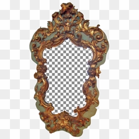 #mirror #aesthetic #vintage #overlay #png #aestheticmirror - Italian Rococo Venetian Mirror, Transparent Png - mirror png