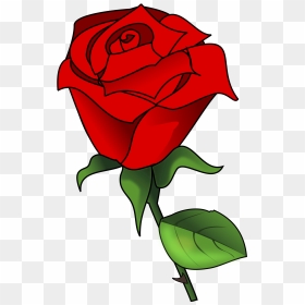 Red Rose Clip Arts - Clipart Red Rose, HD Png Download - red rose png