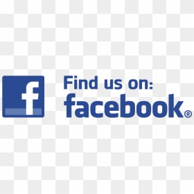 Portfolio - Find Us On Fb Logo, HD Png Download - like us on facebook png