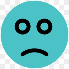 Sad - Face - Sad Face Transparent Blue, HD Png Download - sad face png