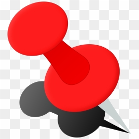Drawing Pin Clip Art - Thumb Tack Clip Art, HD Png Download - pin png