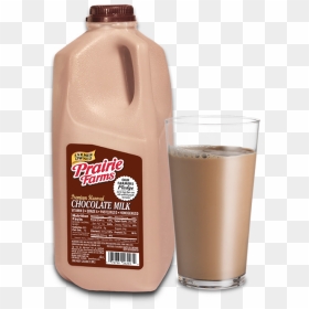 Prairie Farms Chocolate Milk, HD Png Download - milk png