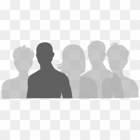 Stand Out Clip Art, HD Png Download - crowd png