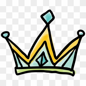 Graffiti Clipart Transparent - Crown Doodle Png, Png Download - princess crown png