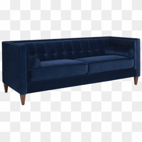 Blue Couch Png - Blue Sofa Png, Transparent Png - couch png