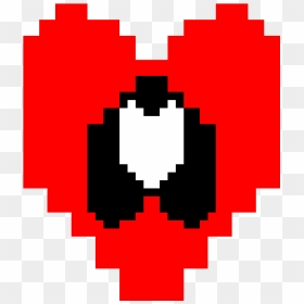 Transparent Black Pixel Heart, HD Png Download - undertale logo png