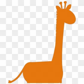 Orange Giraffe Png Icons - Giraffe, Transparent Png - giraffe png