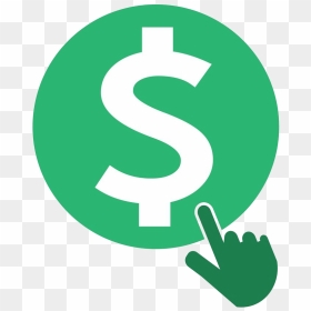 Dollar Sign Money Icon - Traffic Sign, HD Png Download - money sign png