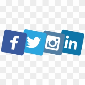Social Media Channels Icons, HD Png Download - social media icon png