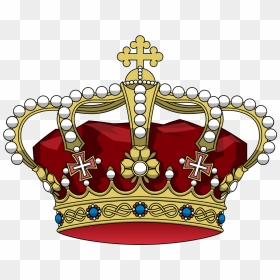 Crown Coat Of Arms Png, Transparent Png - queen crown png