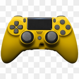 Playstation 4 Controllers - Scuf Impact Yellow, HD Png Download - controller png