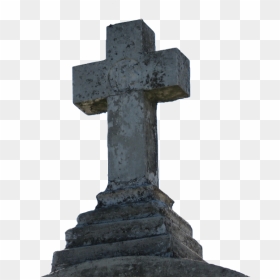Gravestone Png Image - Cross Gravestone Png, Transparent Png - tombstone png