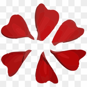 Kelopak Bunga Mawar Png, Transparent Png - rose petals png