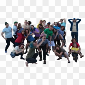 Transparent Background Group Of People Png, Png Download - crowd png