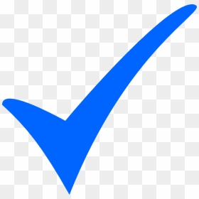 Blue Tick Png, Transparent Png - Blue Tick White Background, Png Download - green check mark png