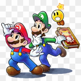 Transparent Mario And Luigi Clipart - Mario And Luigi Paper Jam Mario, HD Png Download - luigi png